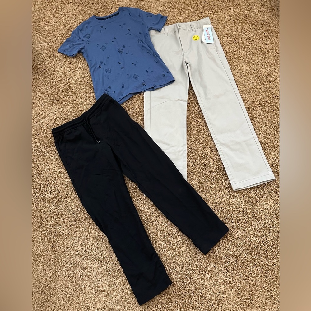 Boys Clothing Lot 2 Pants & Top